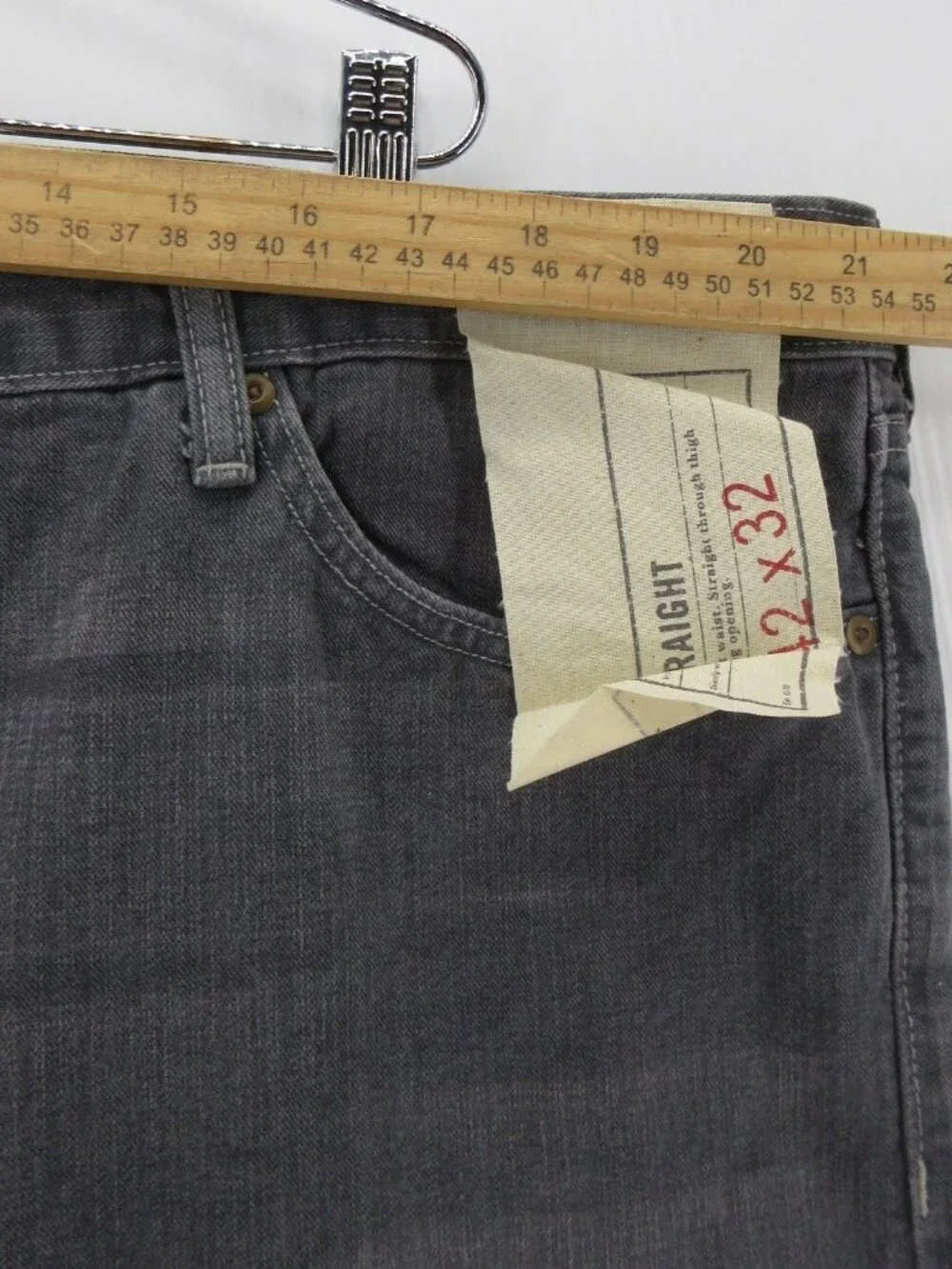 Banana Republic Jeans 42X32 Straight Loose Denim Pants Classic Y2K NEW